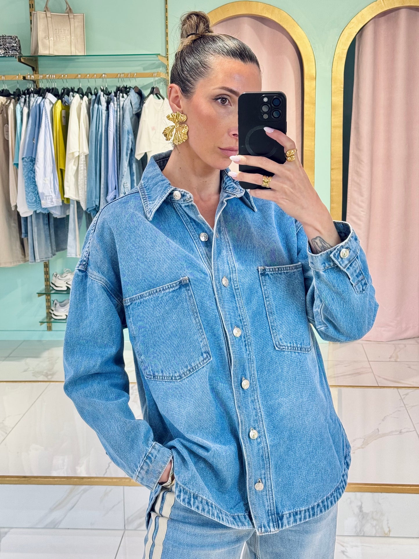 Veste/Surchemise en jean - Marivy