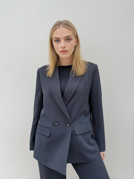 Veste Tailleur Loose Noir