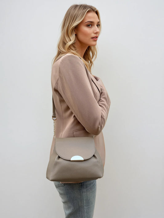 Sac Bandoulière Taupe