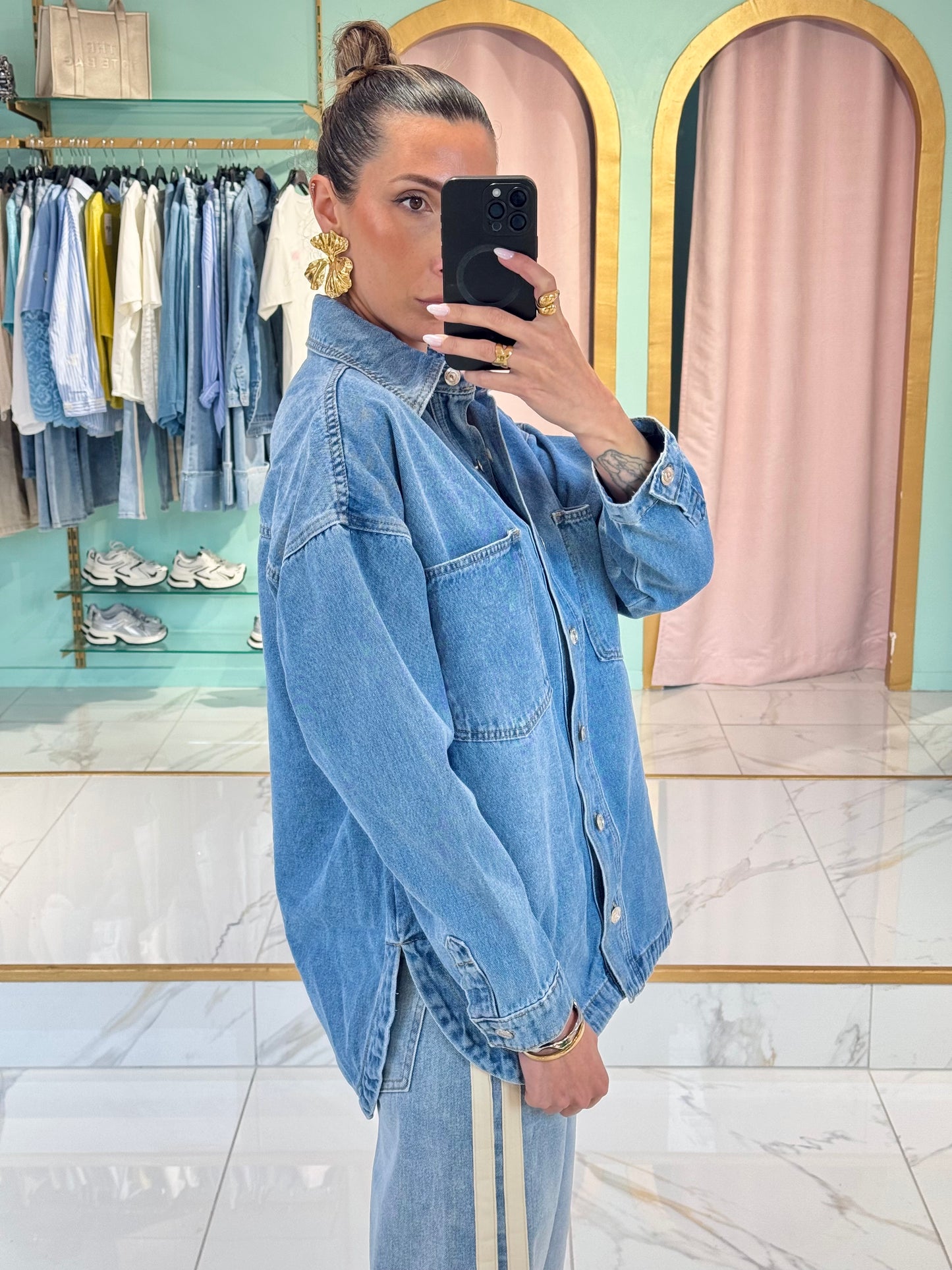 Veste/Surchemise en jean - Marivy